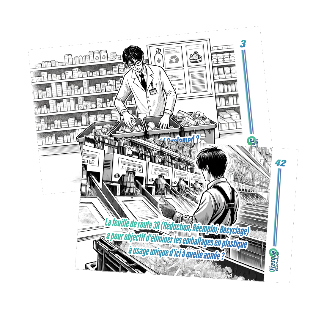 Illustration Cartes Fresque de la Pharmacie